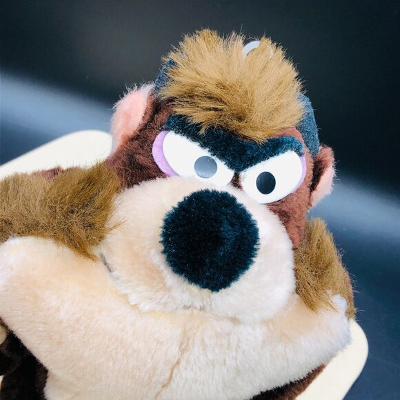 1971 Warner Bros Looney Tunes Tasmanian Devil Stuffed Plush Vintage Toys - Picture 7 of 10